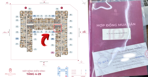 Căn hộ Peninsula 1PN 45,3m² – Tầng 12A – View sông Hàn vĩnh cửu